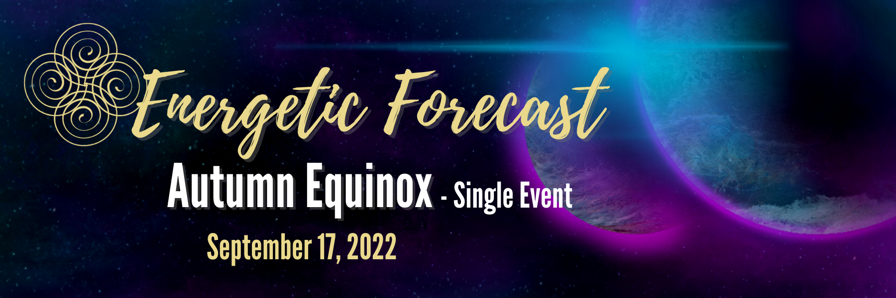 Energetic Forecast - Autumn Equinox 2022 - Single Event